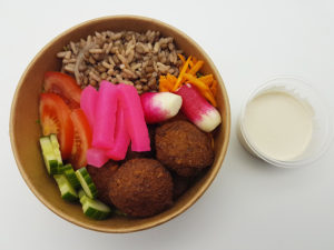 Pokebowl avec falafel